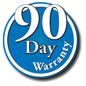 90 day warranty on plumbing work